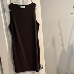 Mango olive green Sleeveless Mini Dress